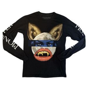 Rihanna X Eminem Monster Tour Shirt Traps Size S - Rare Long Sleeve Graphic Tee